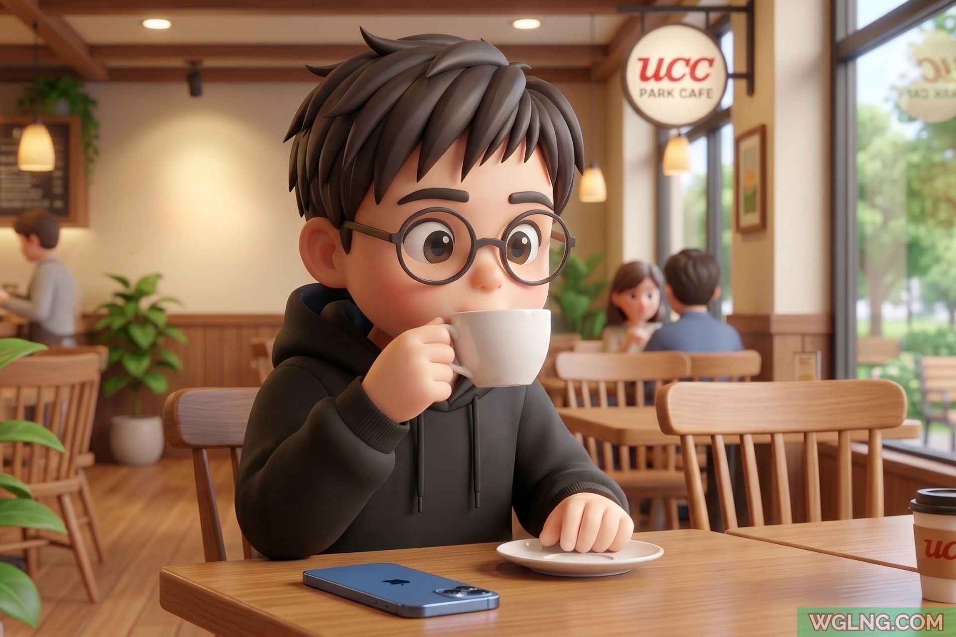 Me @ a favorite coffee shop.